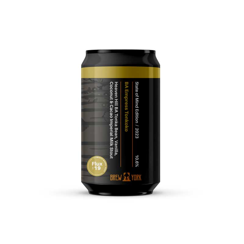 Brew York BA Heaven Hill Empress Tonkoko - Heaven Hill BA Imperial Milk Stout 10.6% 330ml