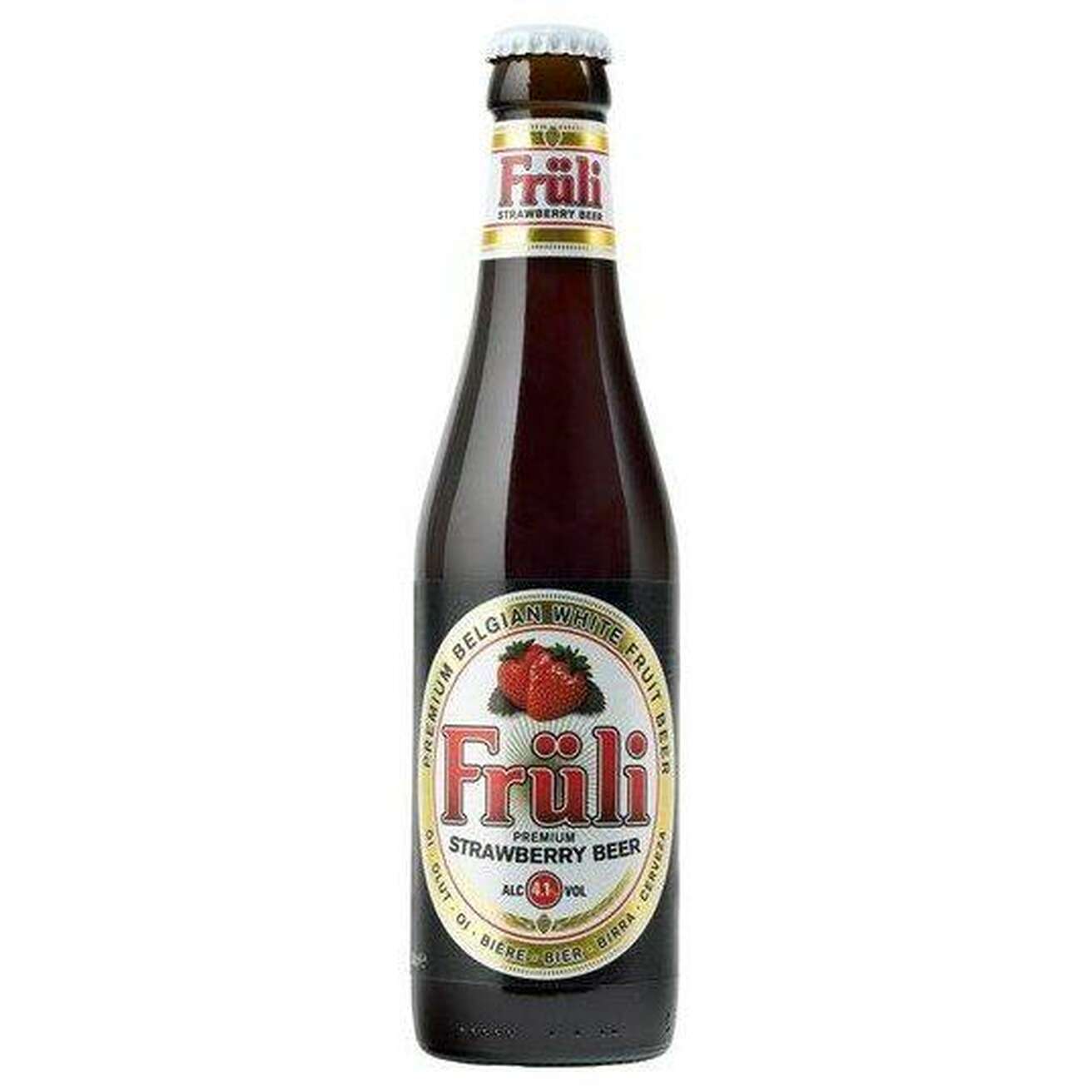 Fruli Strawberry Belgian Fruit Beer - 4.1% 330ml