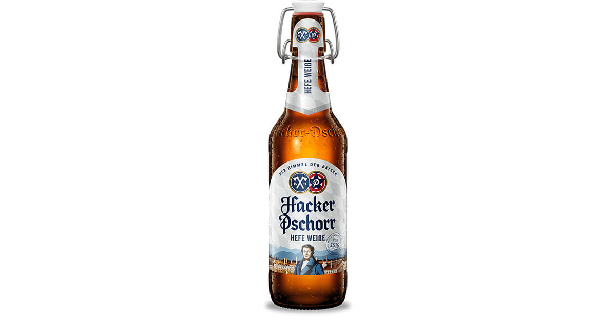 Hacker-Pschorr Hefe Weisse Bavarian Weisse Beer - 5.5% 500ml