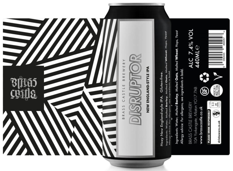 Brass Castle Disruptor (GF V) - New England Style IPA 7.4%