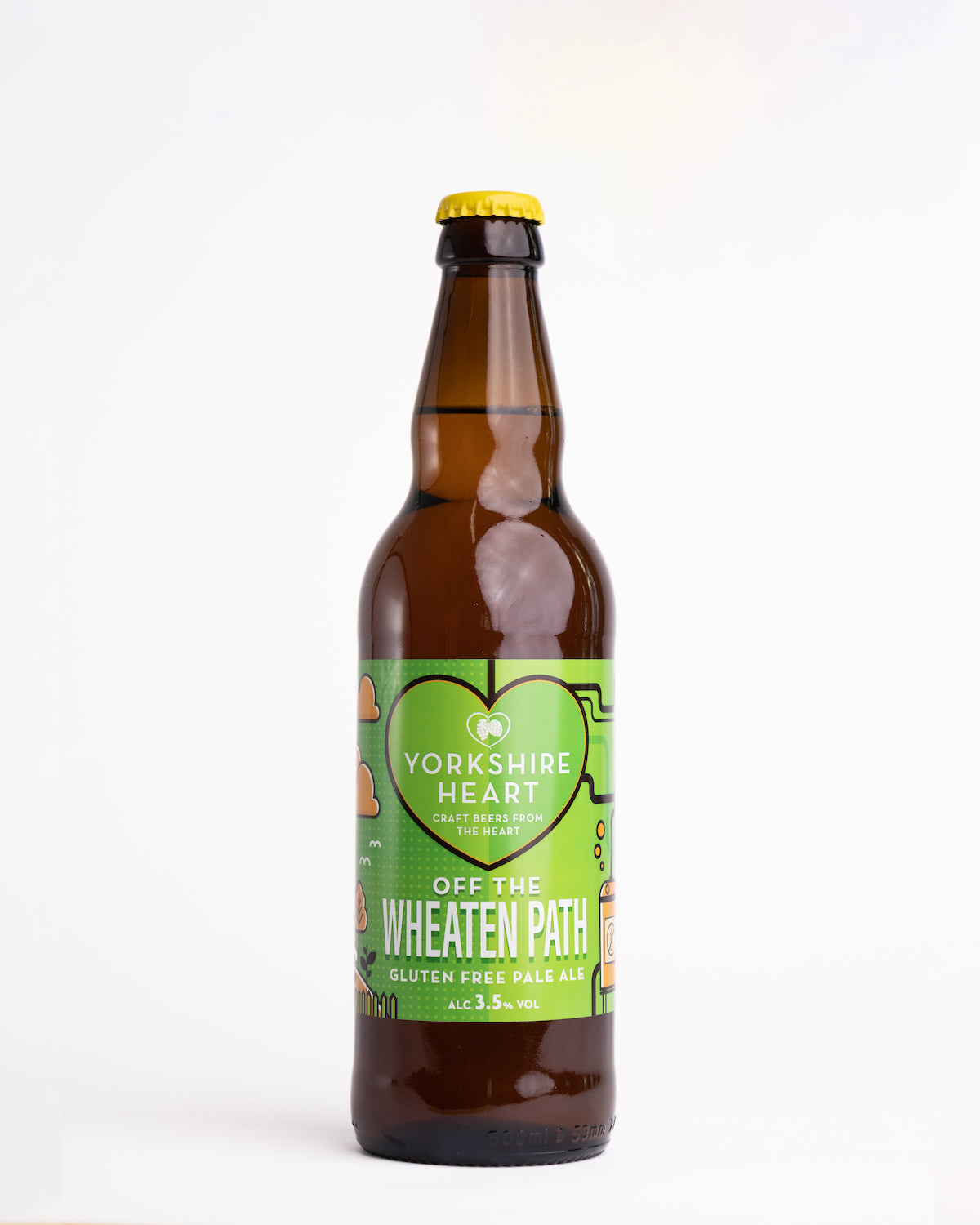 Yorkshire Heart Off The Wheaten Path (GF) - Golden Ale 3.5% 500ml