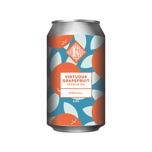 Kirkstall Virtuous Grapefruit Fruited Session IPA 4.5% 330ml