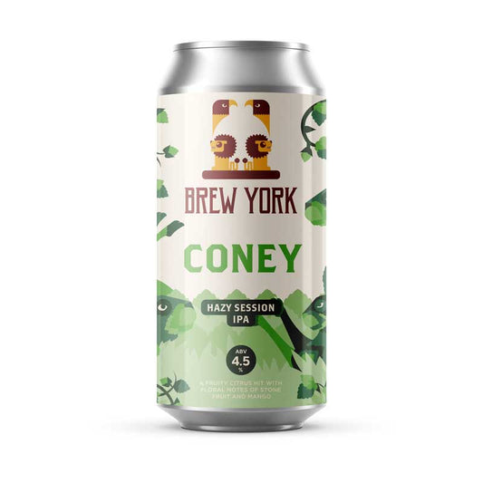 Brew York Coney - Hazy Session IPA 4.5% 440ml
