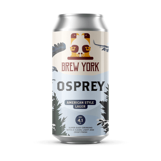 Brew York Osprey - Lager 4.1% 440ml