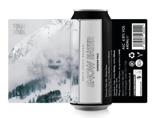 Brass Castle Snow Eater - 4.8% Chinook Pale Ale 440ml