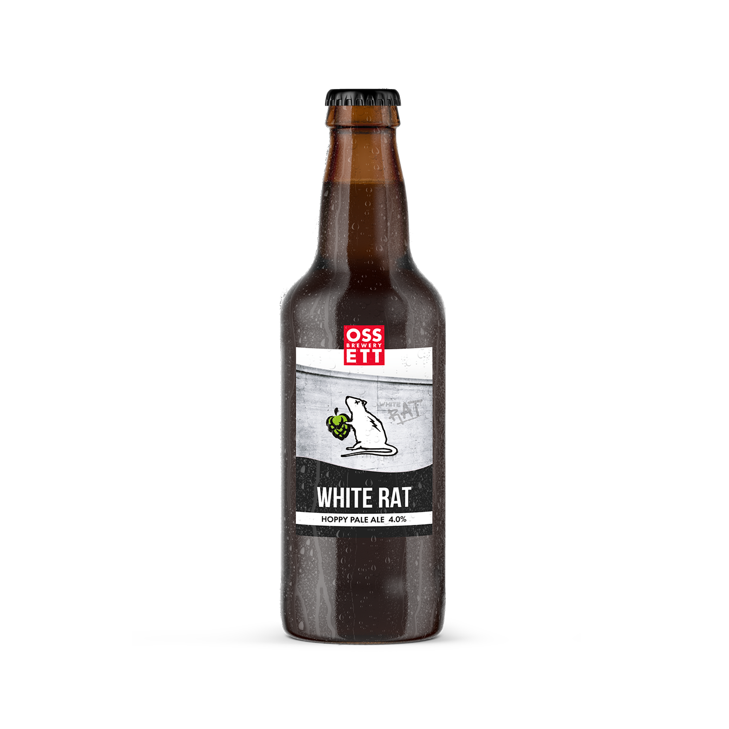 Ossett Brewery White Rat - Hoppy Pale Ale 4.0% 500ml