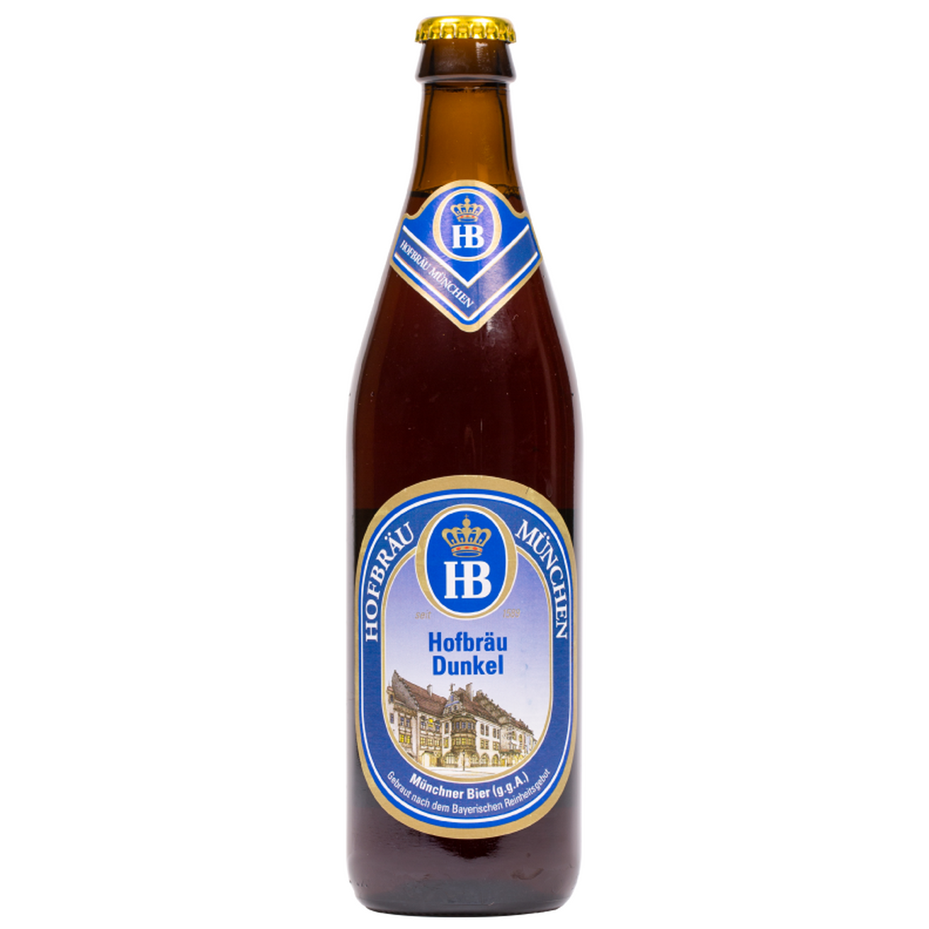 Hofbrau Dunkel Belgina Dark Beer - 5.5% 500ml