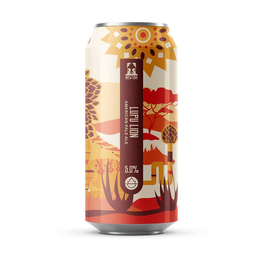 Brew York Lupu Lion - American Pale Ale (GF) 5% 440ml