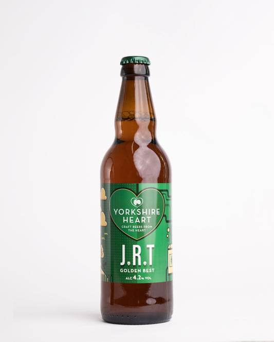 Yorkshire Heart JRT - Golden Best Bitter 4.2% 500ml