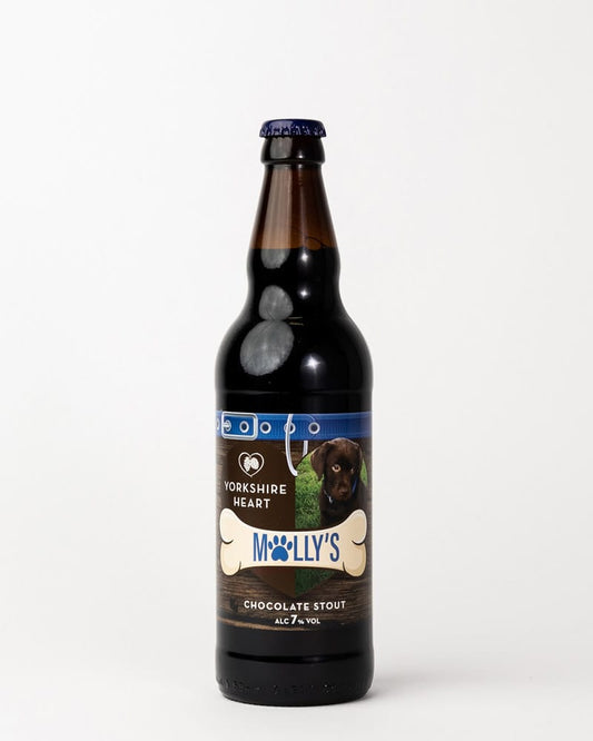 Yorkshire Heart Mollies Chocolate Stout - Chocolate Stout 7.0% 500ml