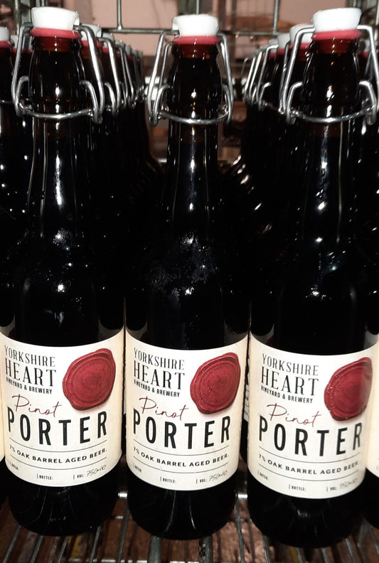 Yorkshire Heart Pinot Porter - Porter 7.0% 750ml Swing Top
